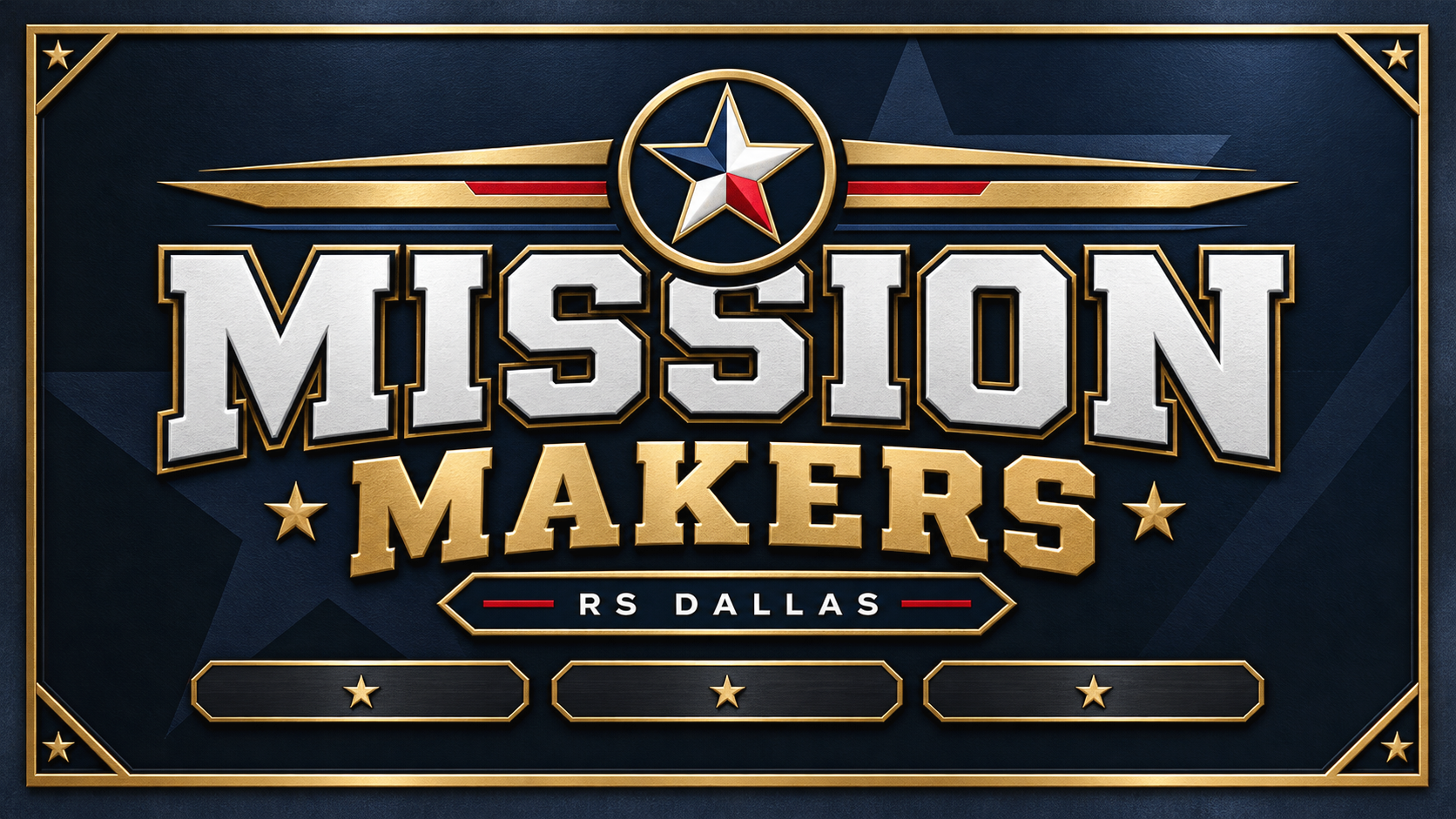 Original RS Dallas Mission Makers badge